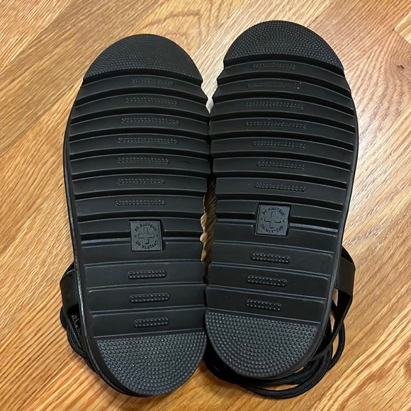 New Dr Martens Nartilla Leather Gladiator Sandals Black size 9 - Picture 9 of 16